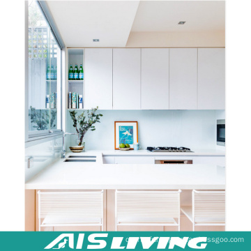 Mobilier de meuble de cuisine en PVC de style européen personnalisé (AIS-K038)